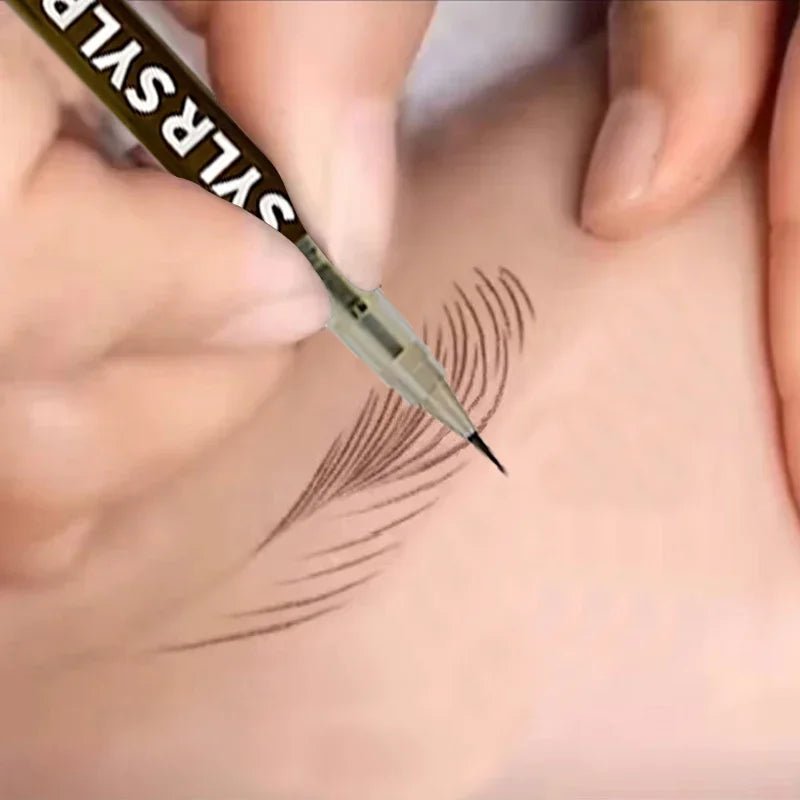 Trenches of Mariana ultra fine eyebrow pen with long-lasting, waterproof, smudge-proof, high pigment liquid eyebrow pencil.