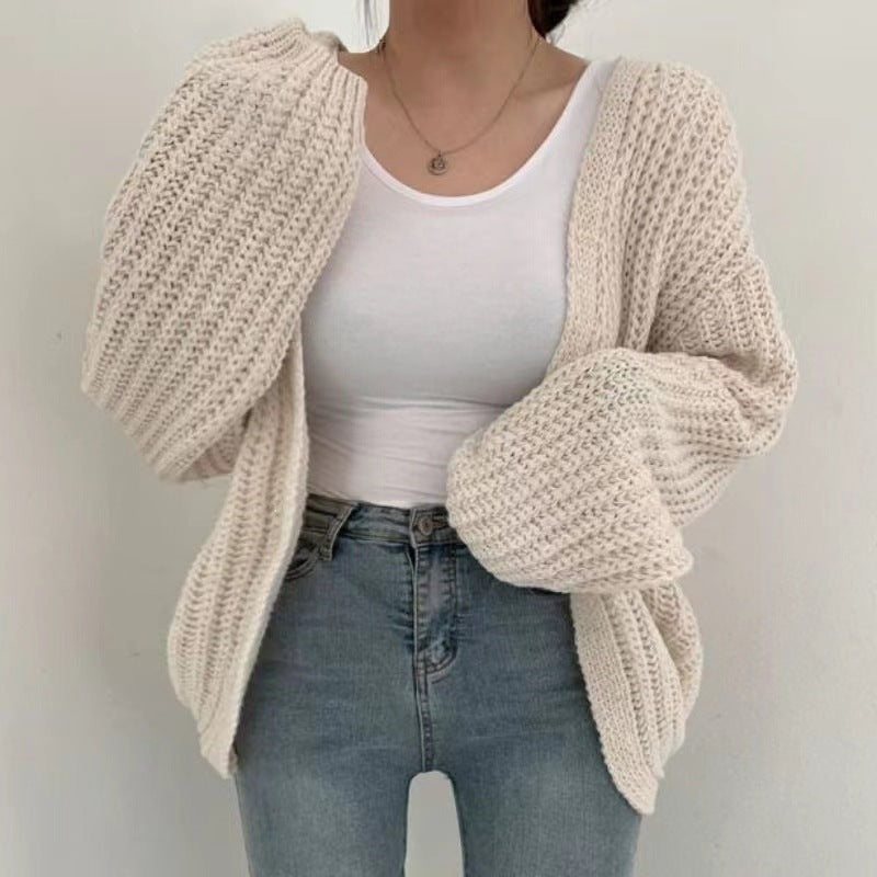 Women's Knitted Cardigan by Trenches of Mariana