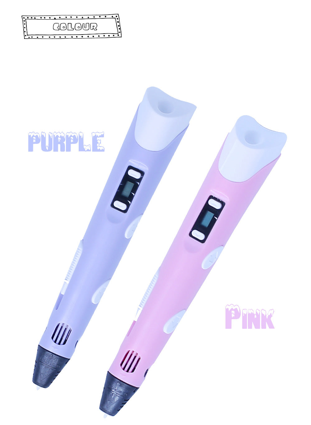 3D print pen 3D pen two generation graffiti 3D stereoscopic paintbrush children puzzle painting toys by Trenches of Mariana