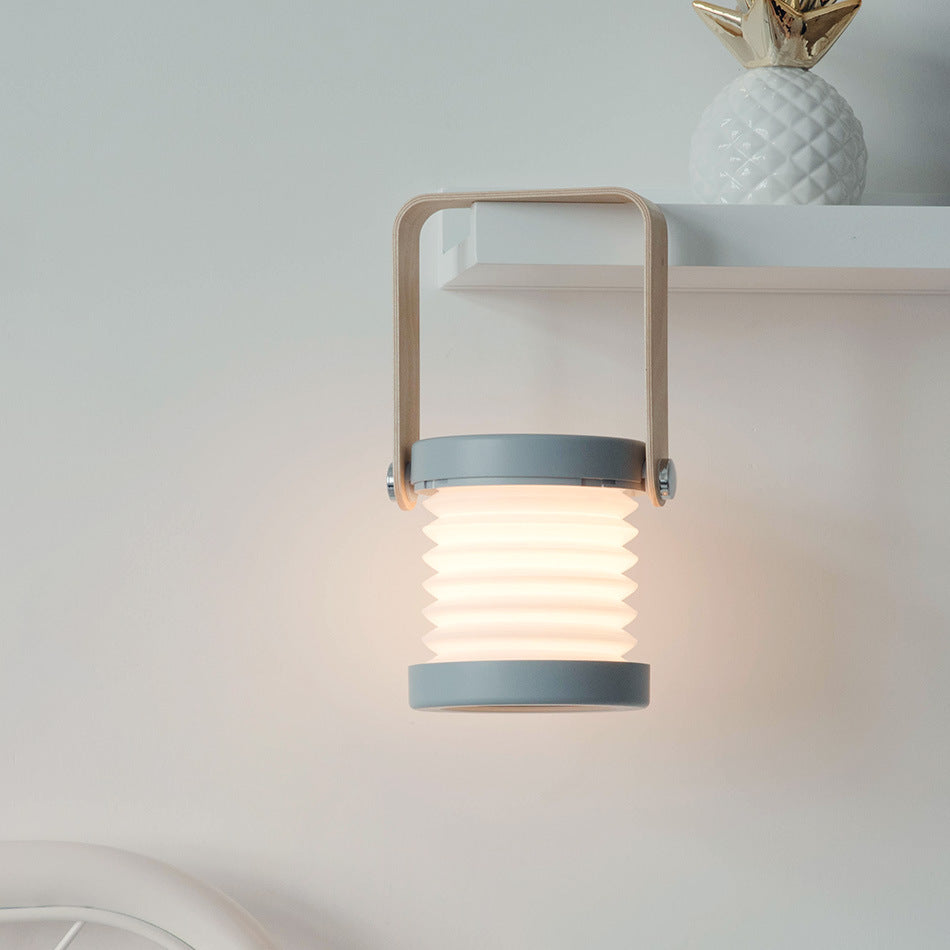 Foldable Touch Dimmable Reading LED Night Light Portable Lantern Lamp USB Rechargeable For Home Decor by Trenches of Mariana