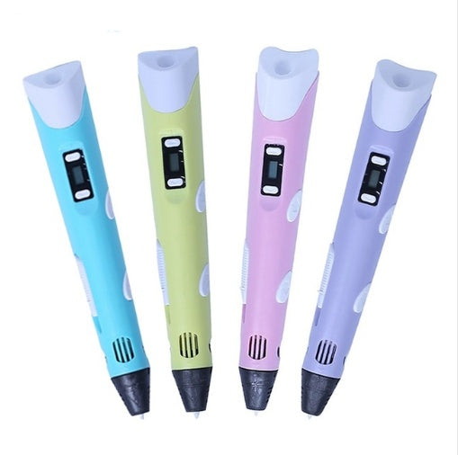 3D print pen 3D pen two generation graffiti 3D stereoscopic paintbrush children puzzle painting toys by Trenches of Mariana
