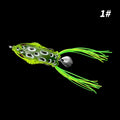 Simulation Frog Fishing Lure with Sequins by Trenches of Mariana