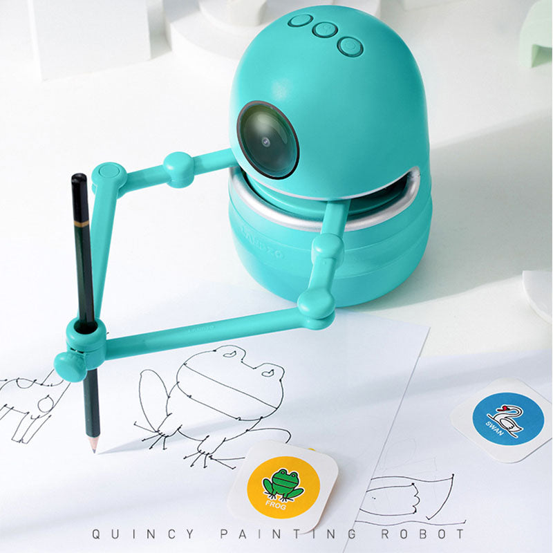 Painting Robot Kindergarten Children Students by Trenches of Mariana