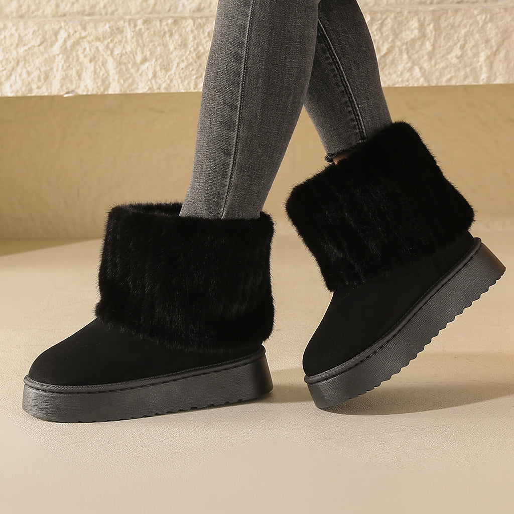 Womens Suede Winter Boots by Trenches of Mariana