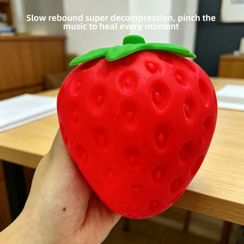 New Slow-Rebound Strawberry Simulation Fruit Model by Trenches of Mariana