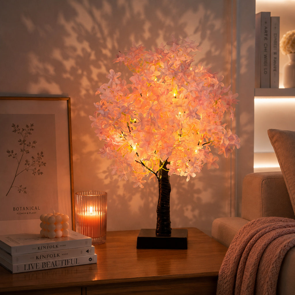 Cherry Blossom Tree Night Light by Trenches of Mariana