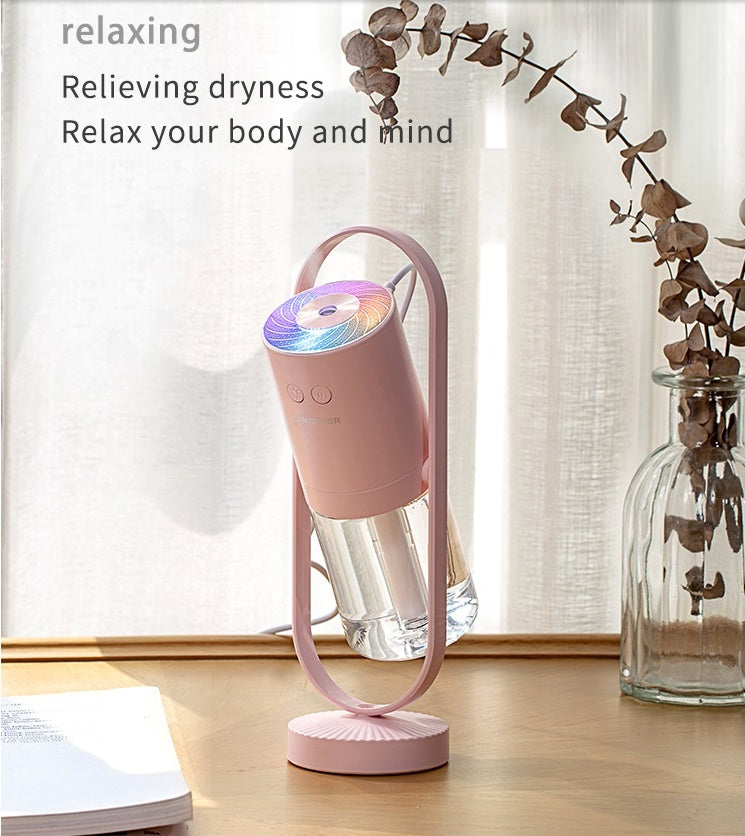 Magic Shadow USB Air Humidifier For Home With Projection Night Lights Ultrasonic Car Mist Maker Mini Office Air Purifier by Trenches of Mariana