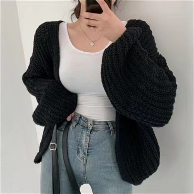 Women's Knitted Cardigan by Trenches of Mariana