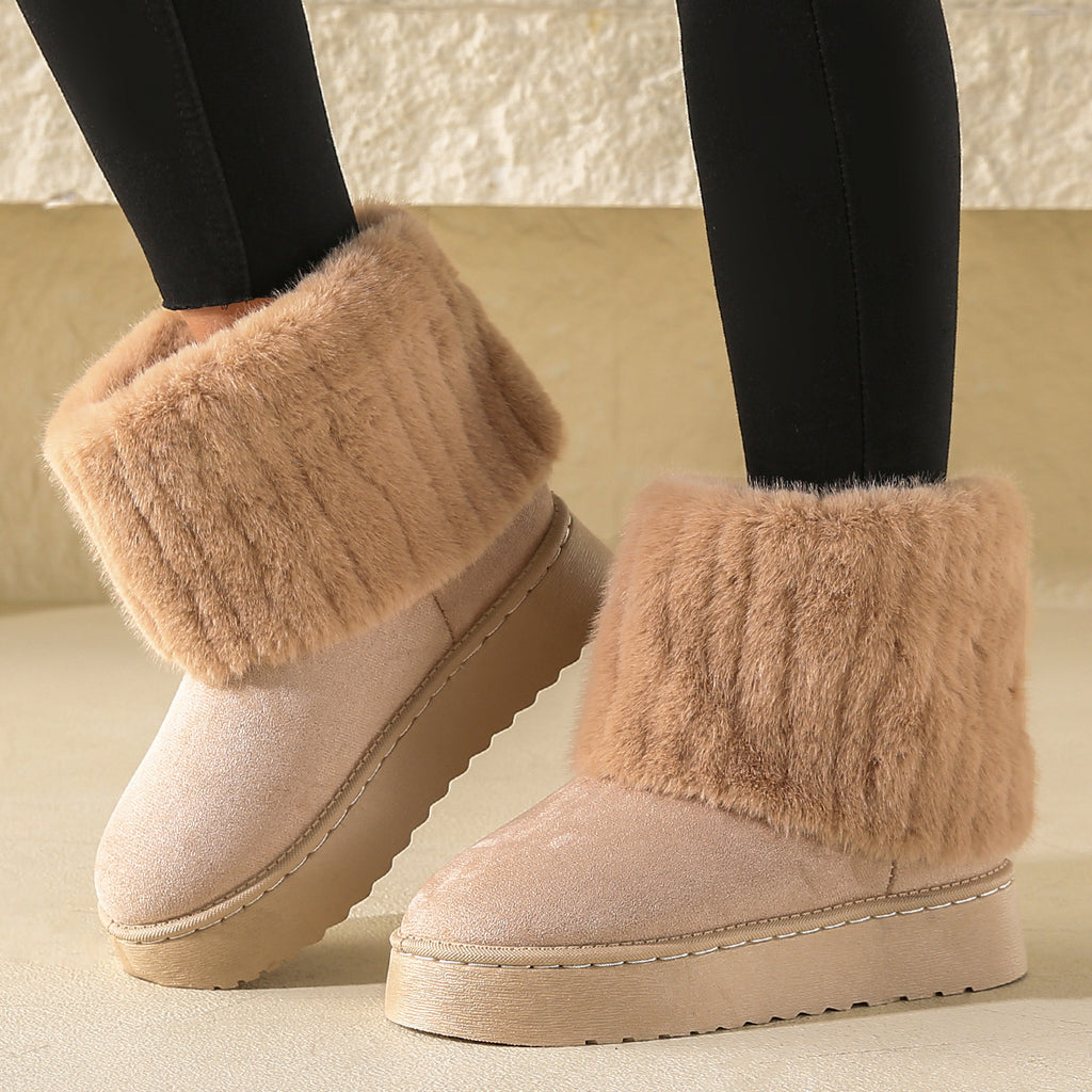 Womens Suede Winter Boots by Trenches of Mariana