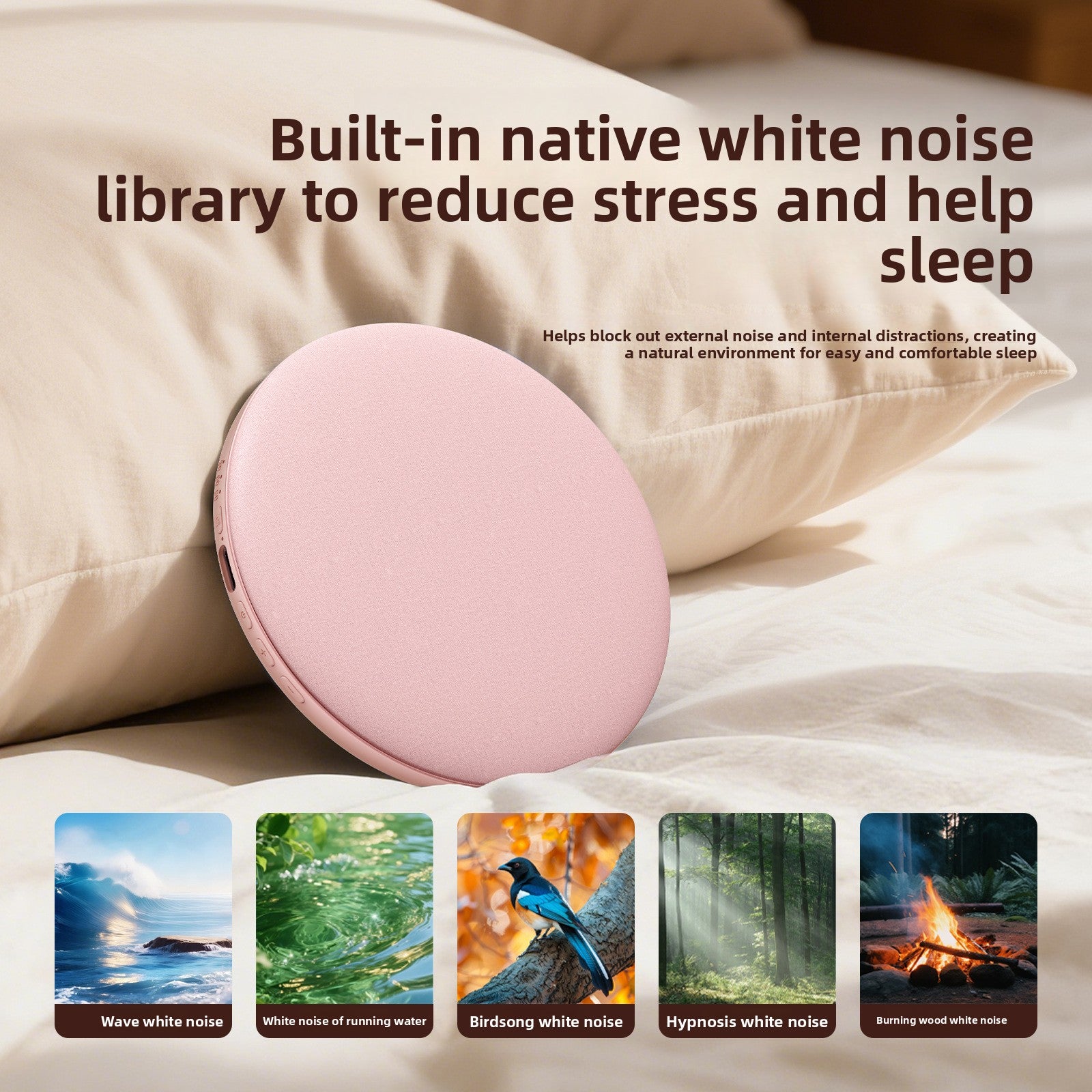 Bluetooth Pillow Speaker by Trenches of Mariana