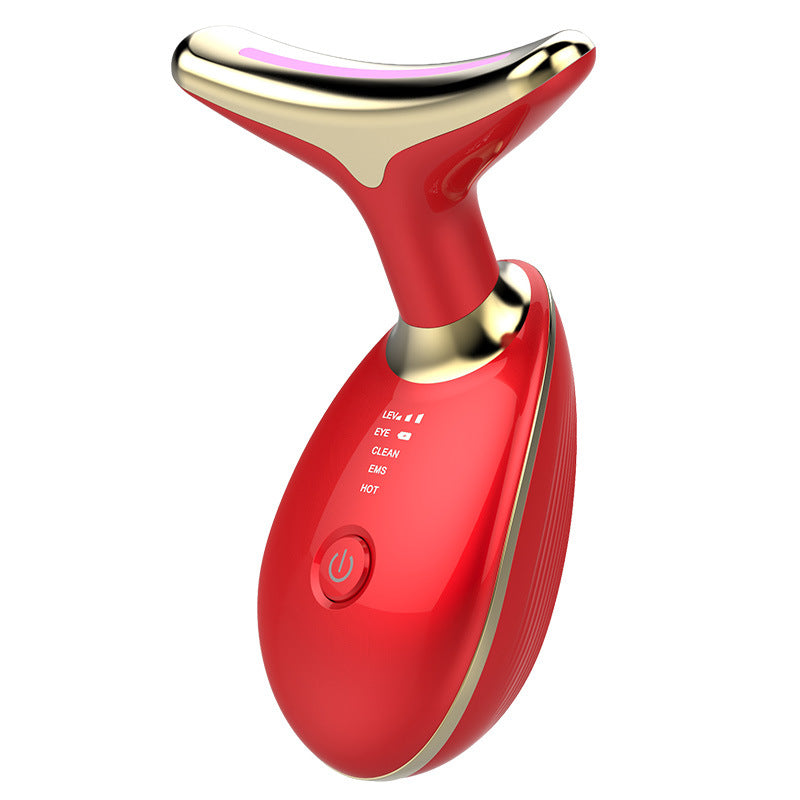 EMS Thermal Neck Lifting And Tighten Massager Electric Microcurrent Wrinkle Remover by Trenches of Mariana