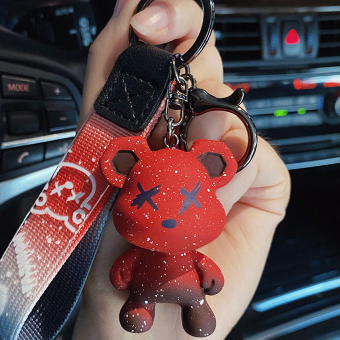 Creative Color Changing Bear Keychain by Trenches of Mariana