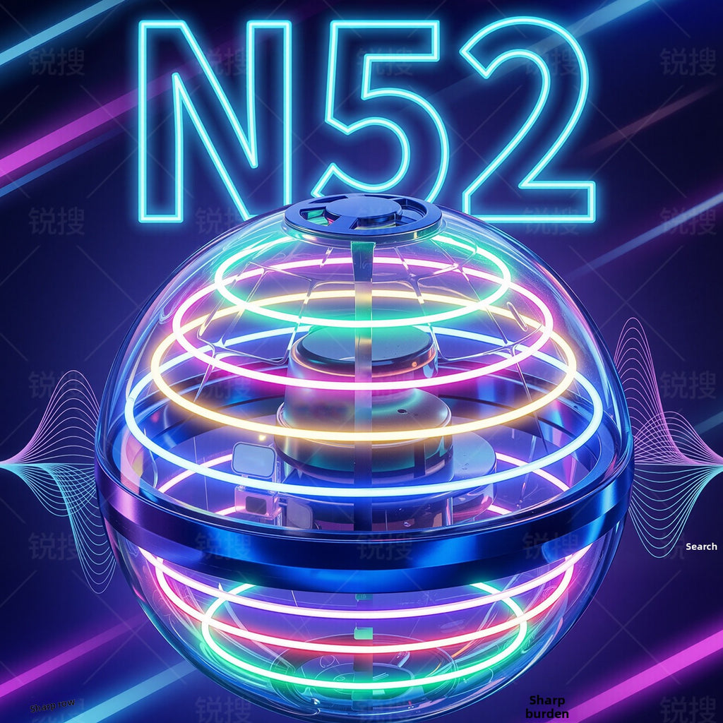 UFO Sensor Levitation Spinning Magic Ball Toy by Trenches of Mariana