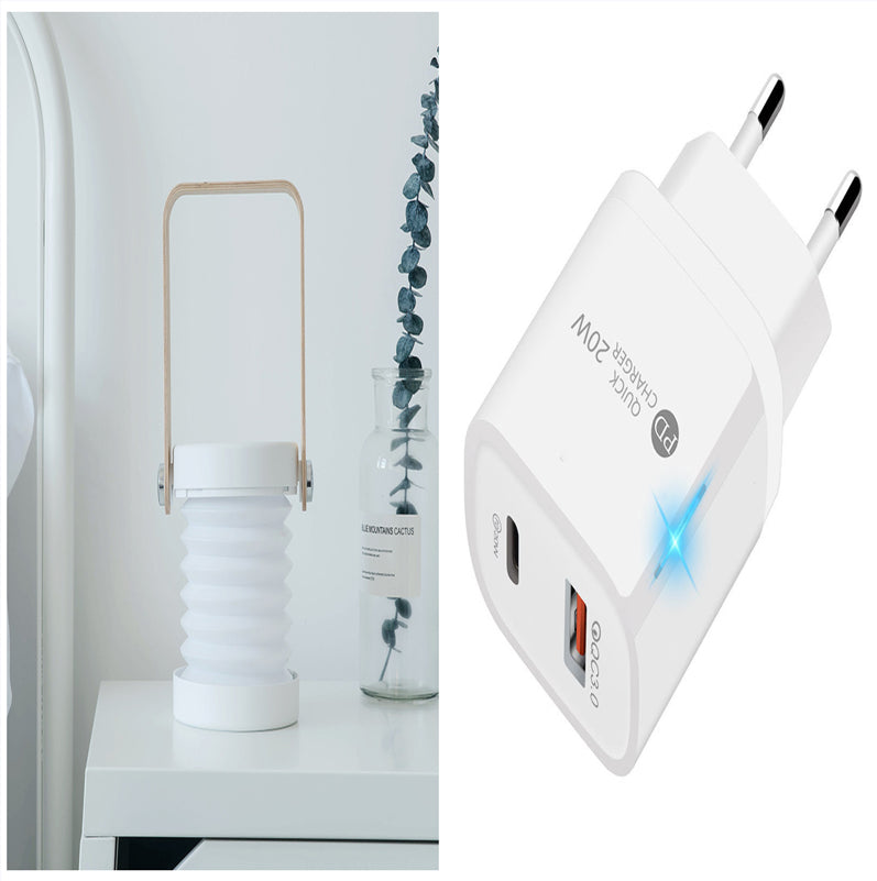Foldable Touch Dimmable Reading LED Night Light Portable Lantern Lamp USB Rechargeable For Home Decor by Trenches of Mariana