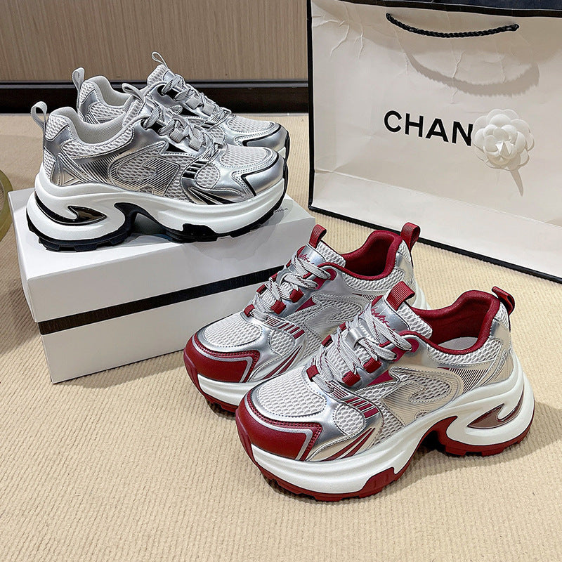 Thick-Soled Breathable Casual Sneakers for Women by Trenches of Mariana