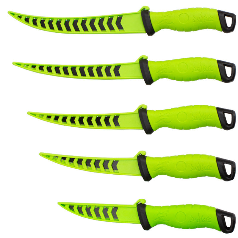 Rubber Handle Fishing Fillet Knife by Trenches of Mariana