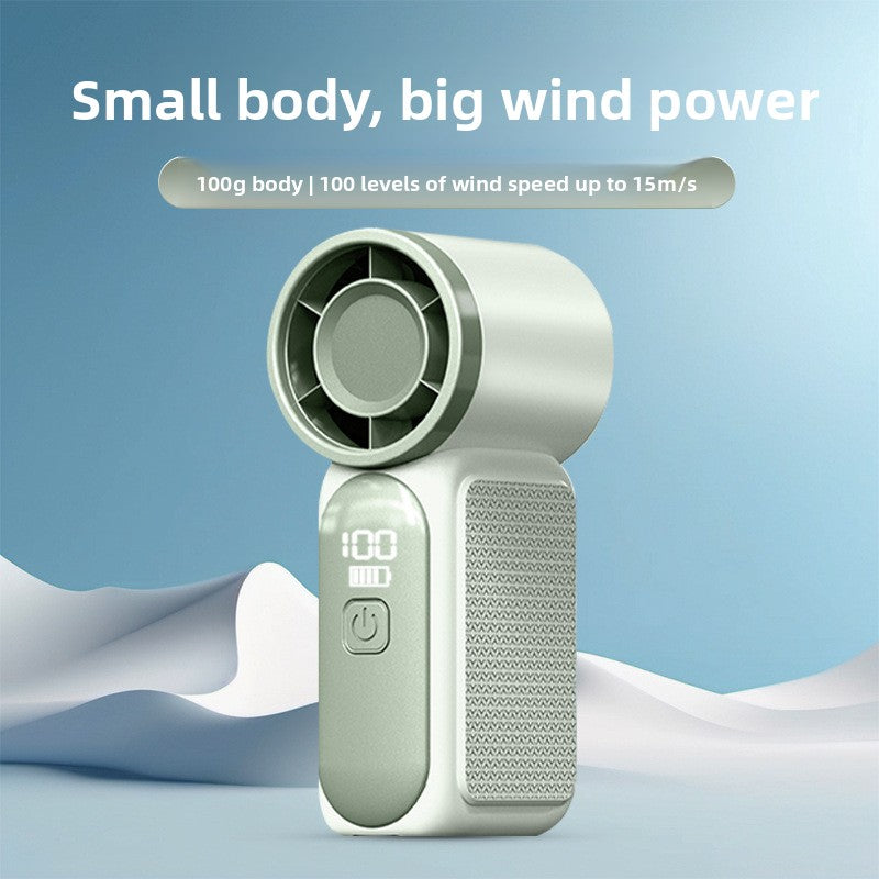 High-speed mini handheld fan by Trenches of Mariana