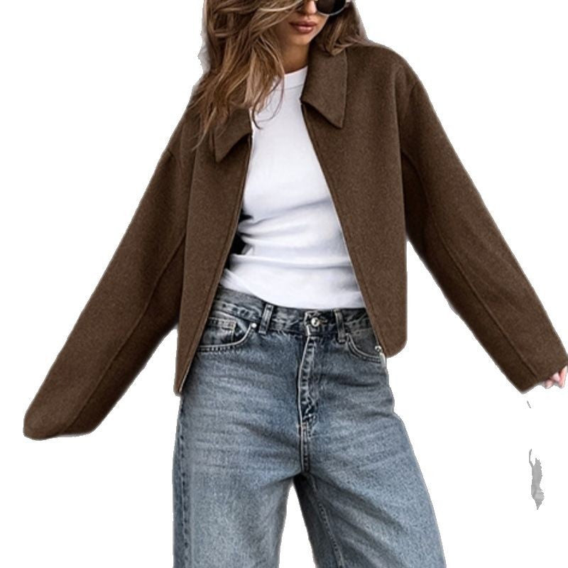 Fashion Loose Casual Women's Jacket by Trenches of Mariana