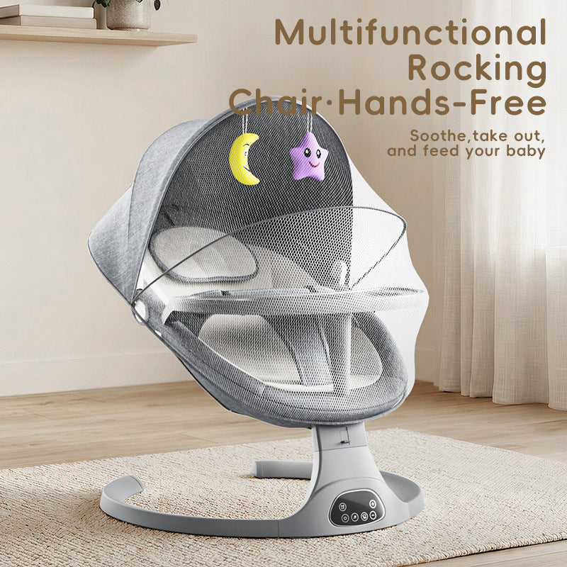 Multifunctional Baby Electric Rocking Chair by Trenches of Mariana