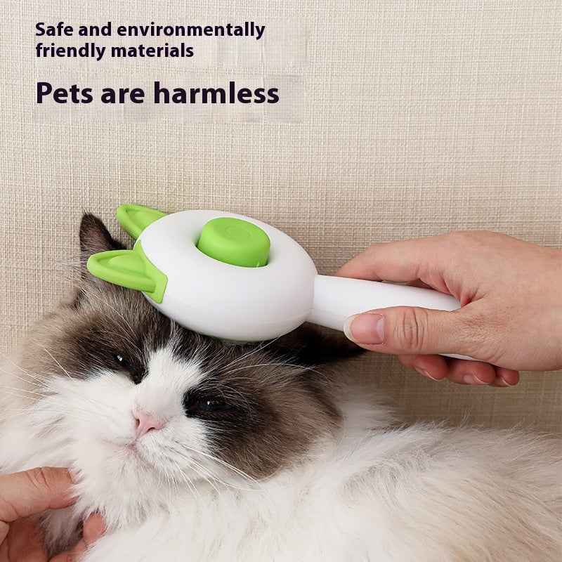 Pet Dog Brush Cat Comb Self Cleaning Pet Hair Remover Brush For Dogs Cats Grooming Tools Pets Dematting Comb Dogs Accessories Pet Products by Trenches of Mariana