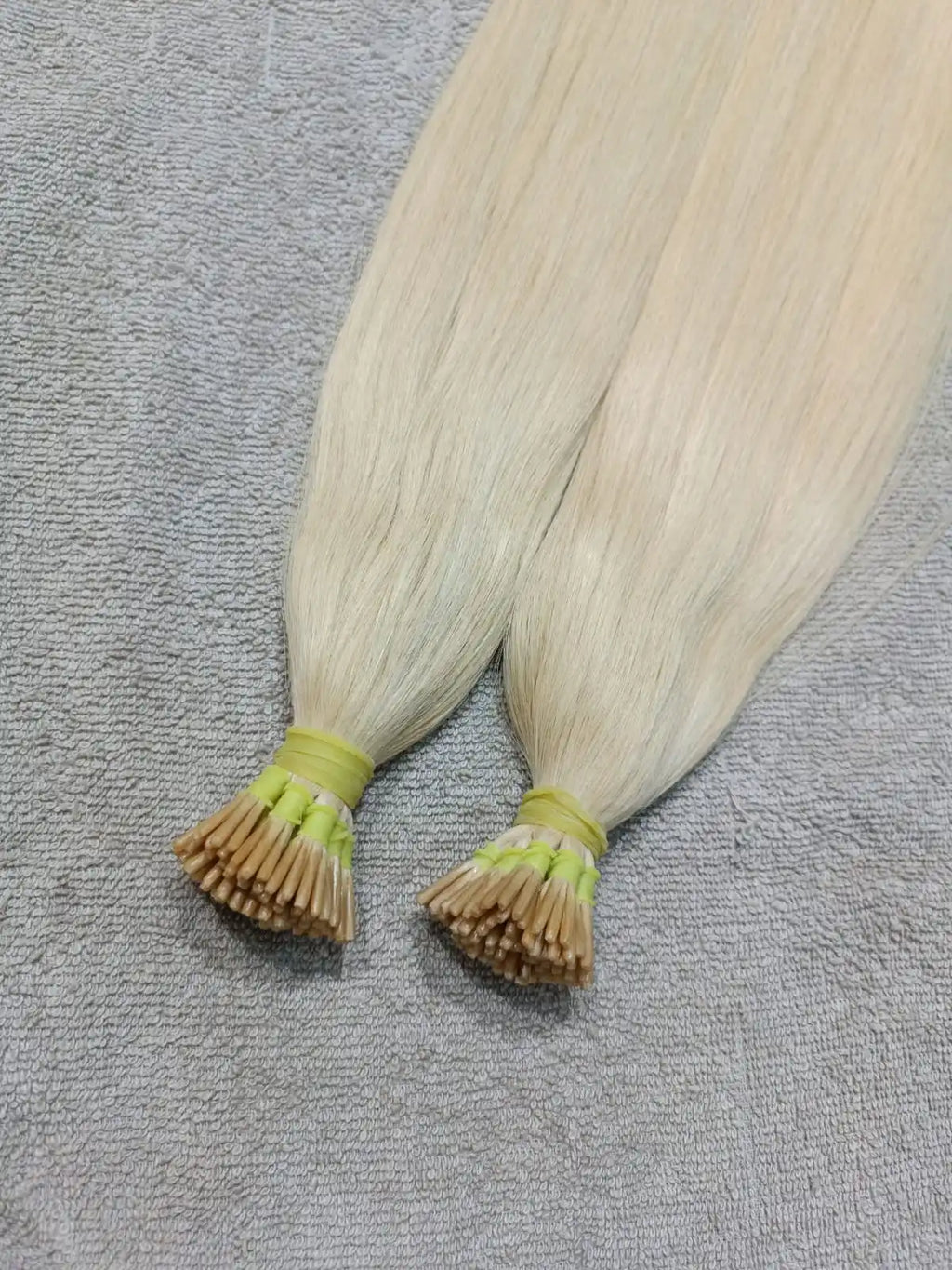 613 Blonde Straight I-Tip Indian Remy Hair Extensions 100% Virgin Cuticle Aligned Single Donor High Quality Wholesale Bulk