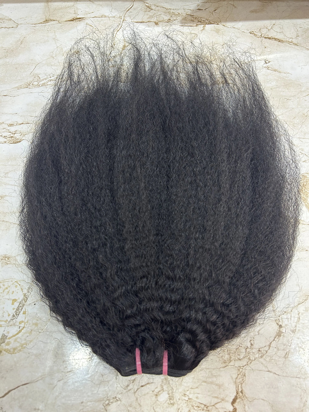 Virgin Indian Yaki Kinky Straight Remy Hair Bundle for Braiding Premium Quality Machine Double Weft for Lace Hair Extensions