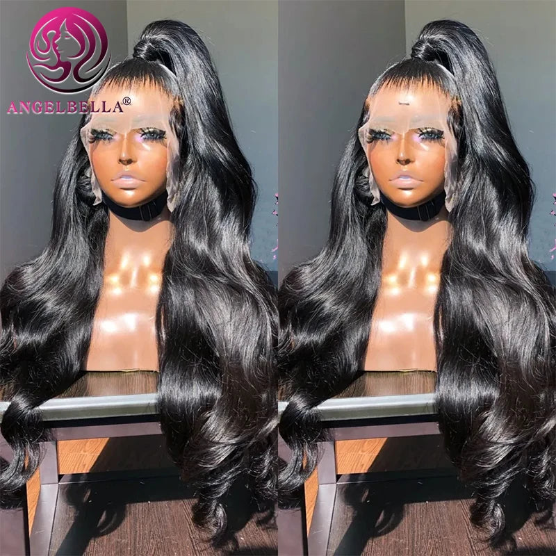 Brazilian Human Hair Wigs 360 Full Lace Wholesale 100% Raw Virgin Hd Lace Frontal Wigs Raw Virgin Body Wave Cuticle Aligned Hair