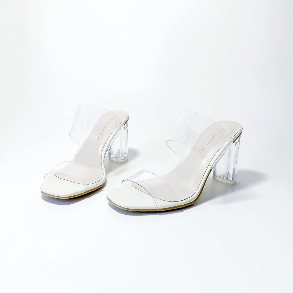Transparent Crystal High Heels