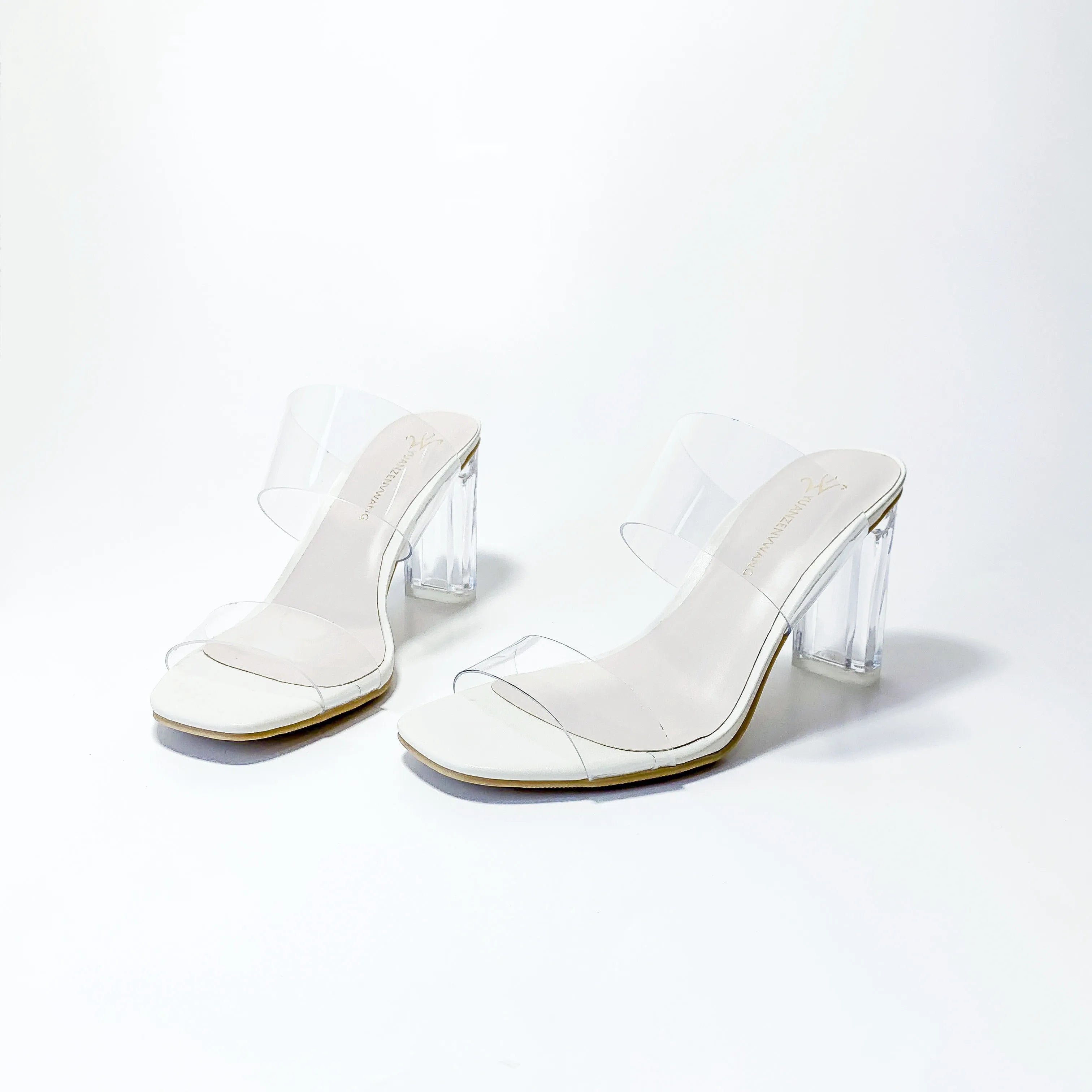 Transparent Crystal High Heels