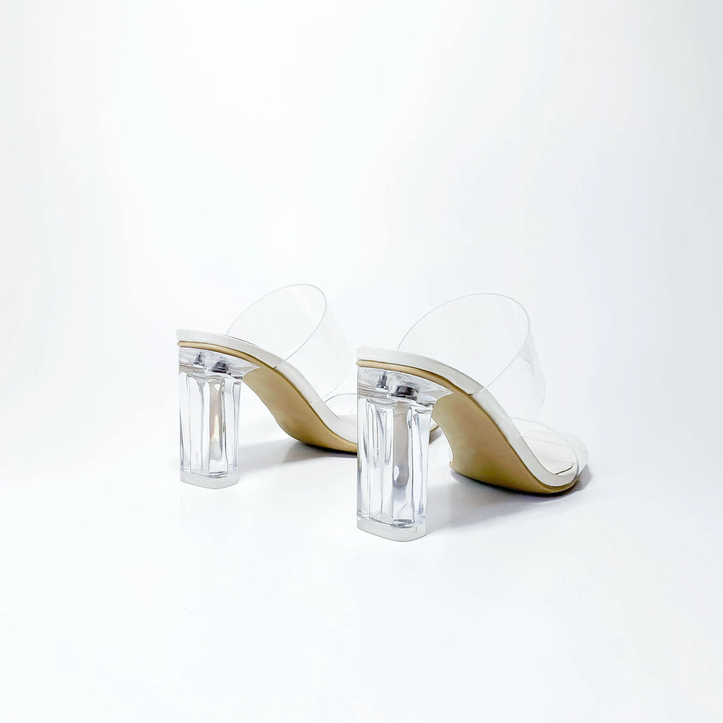 Transparent Crystal High Heels
