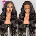 Brazilian Human Hair Wigs 360 Full Lace Wholesale 100% Raw Virgin Hd Lace Frontal Wigs Raw Virgin Body Wave Cuticle Aligned Hair
