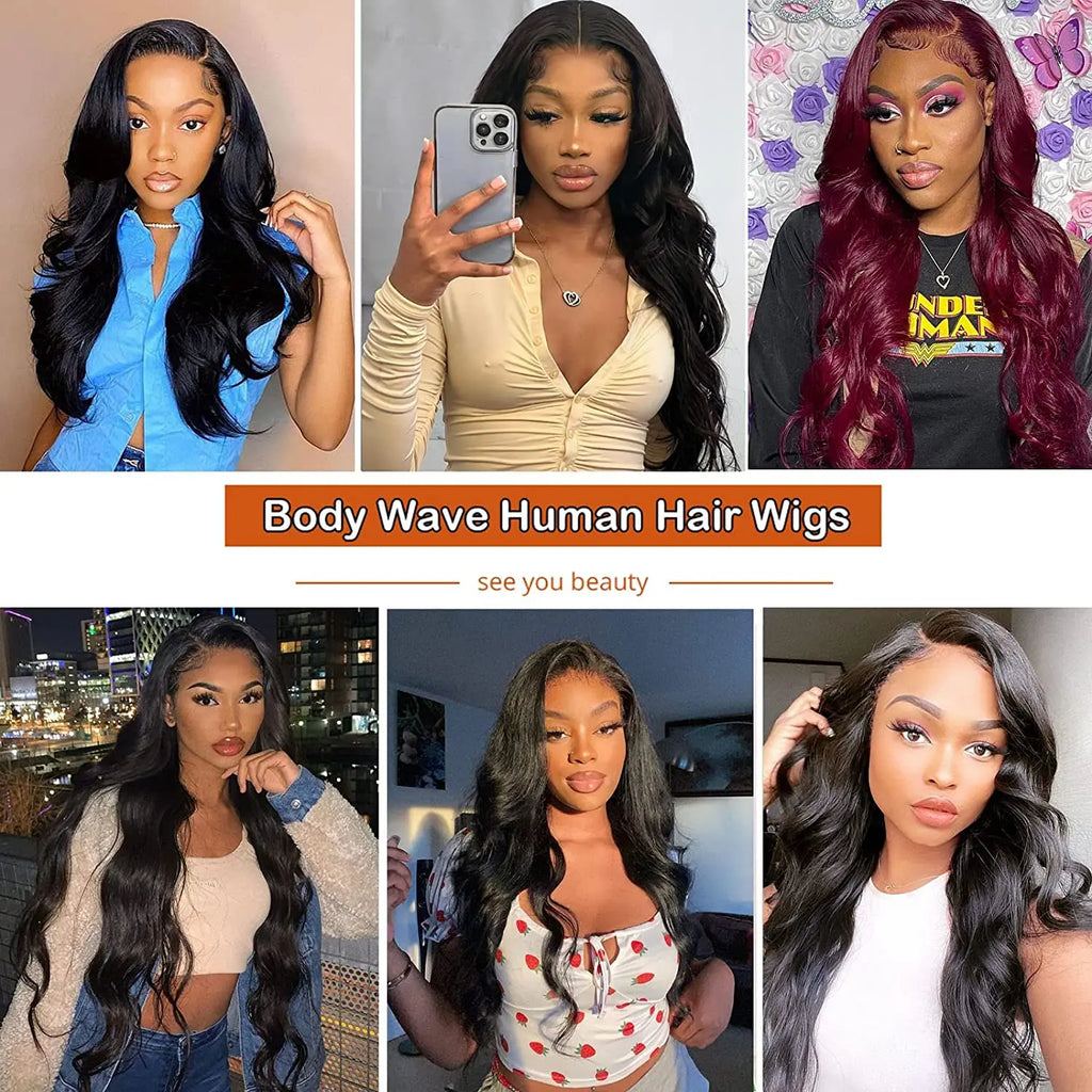 Brazilian Human Hair Wigs 360 Full Lace Wholesale 100% Raw Virgin Hd Lace Frontal Wigs Raw Virgin Body Wave Cuticle Aligned Hair