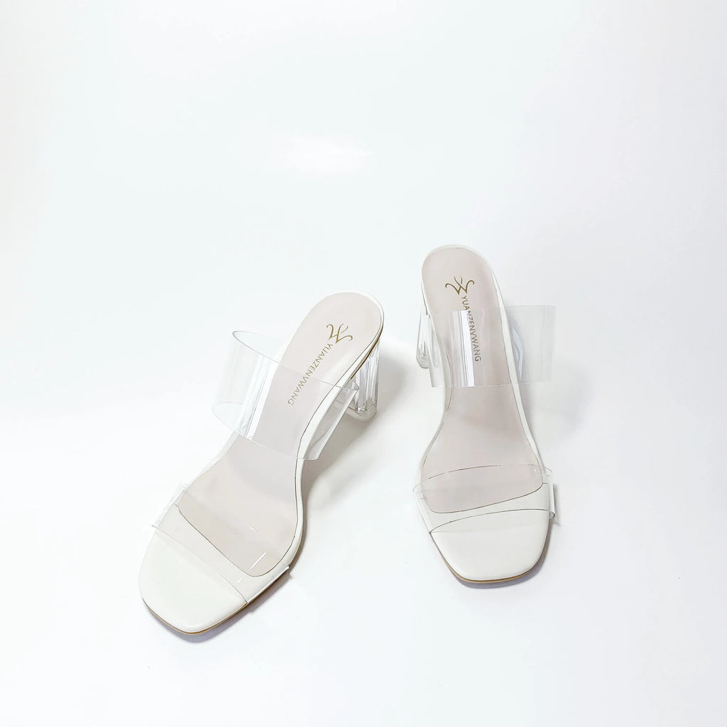 Transparent Crystal High Heels