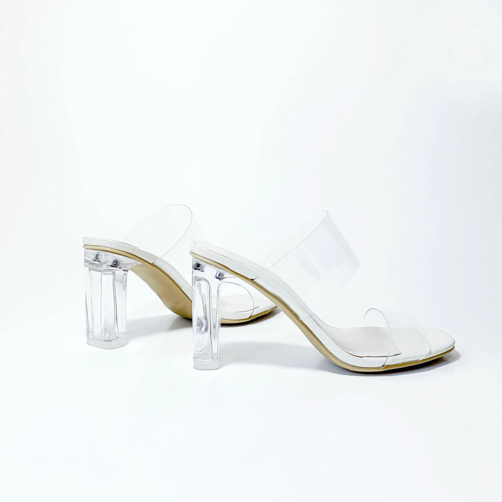 Transparent Crystal High Heels