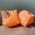 Adult inflatable arm children large water sleeve double airbag set arm children universal learning swimming aids by Trenches of Mariana