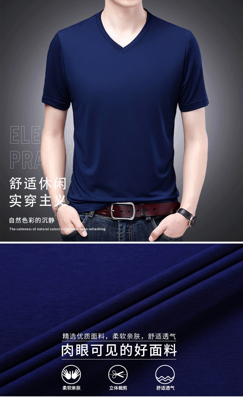 T-shirt Men's V-neck