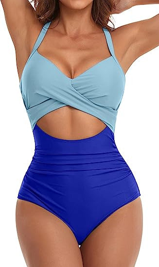 Peekaboo 1pc Swimsuit