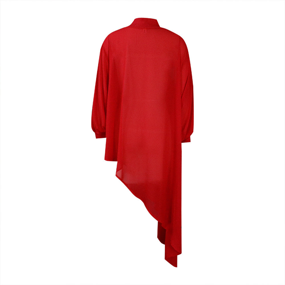 ASSYMETRICAL BLOUSE