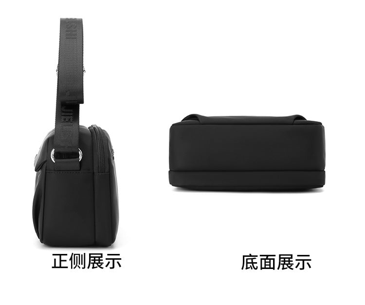 Trenches of Mariana lightweight water-repellent nylon crossbody bag for women, casual small shoulder bag with all-match style.