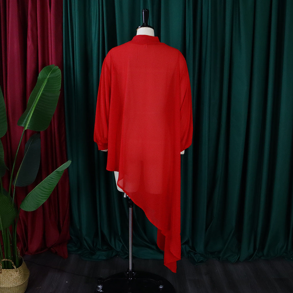 ASSYMETRICAL BLOUSE