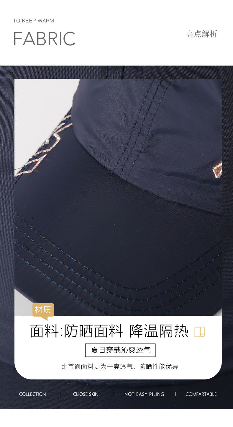 Womens Quick Dry Baseball Cap