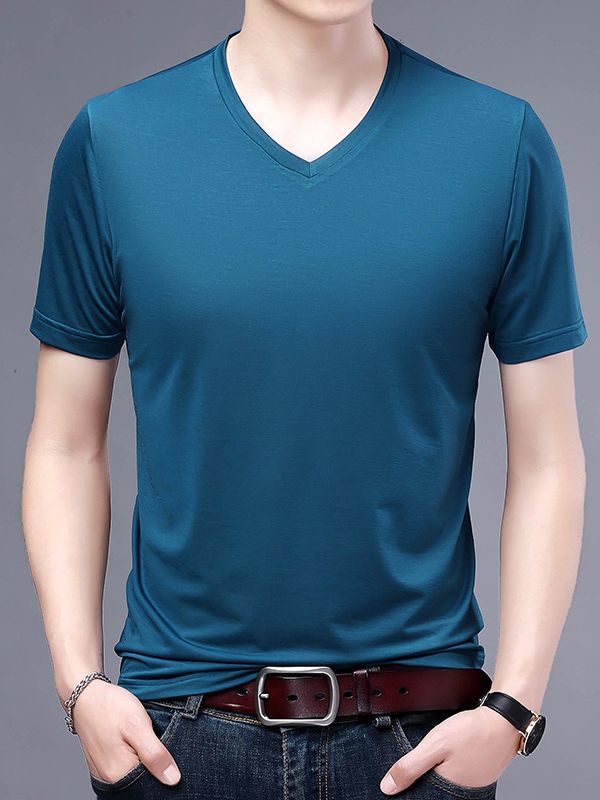 T-shirt Men's V-neck