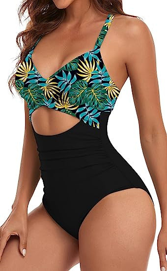 Peekaboo 1pc Swimsuit