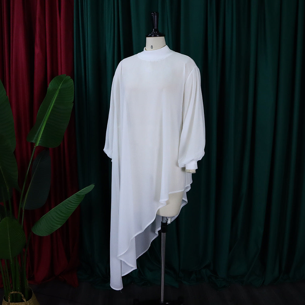 ASSYMETRICAL BLOUSE