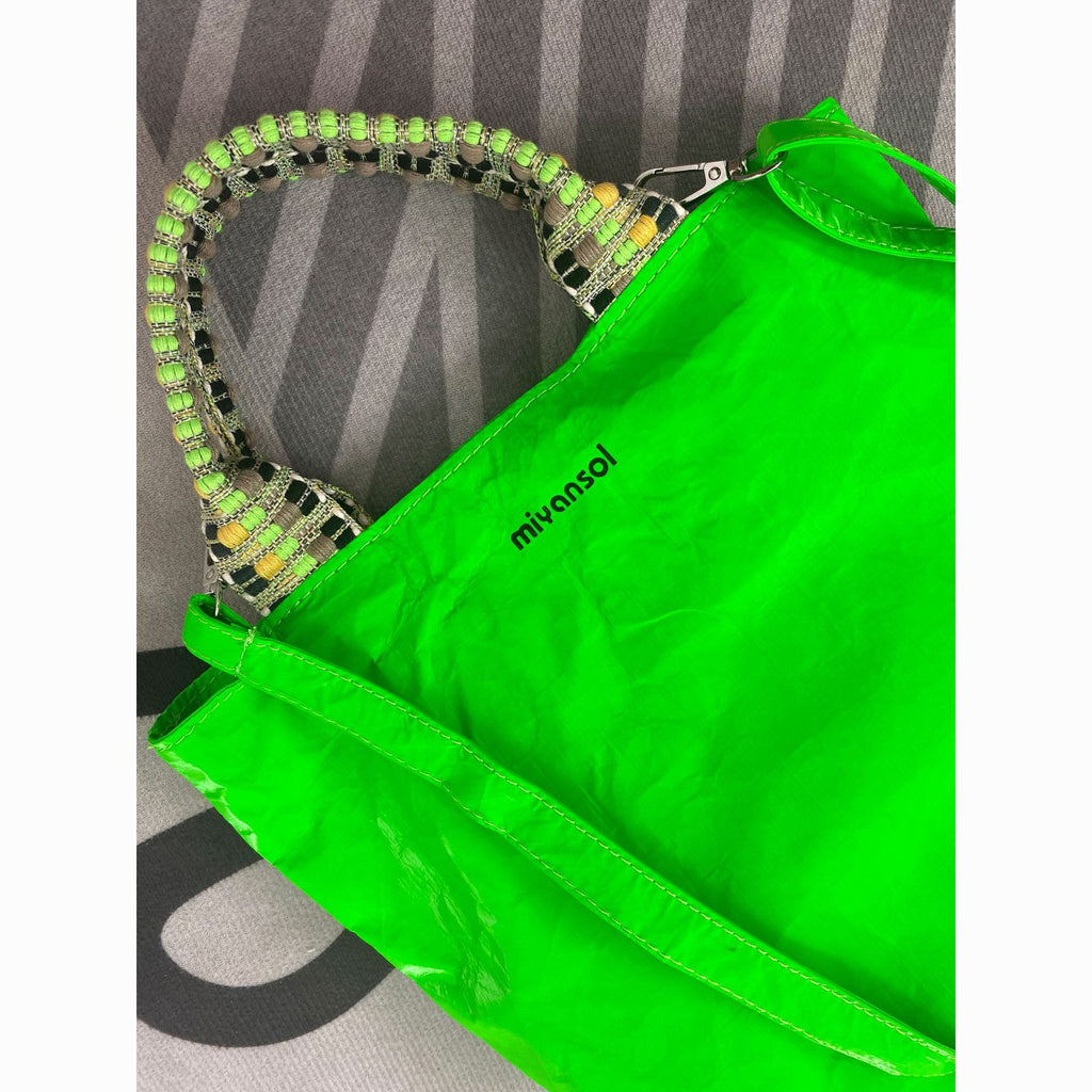 Fluorescent Green Ultra-Light Tote Bag