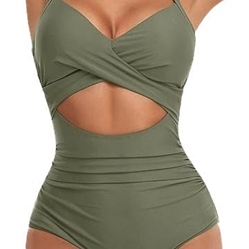 Peekaboo 1pc Swimsuit