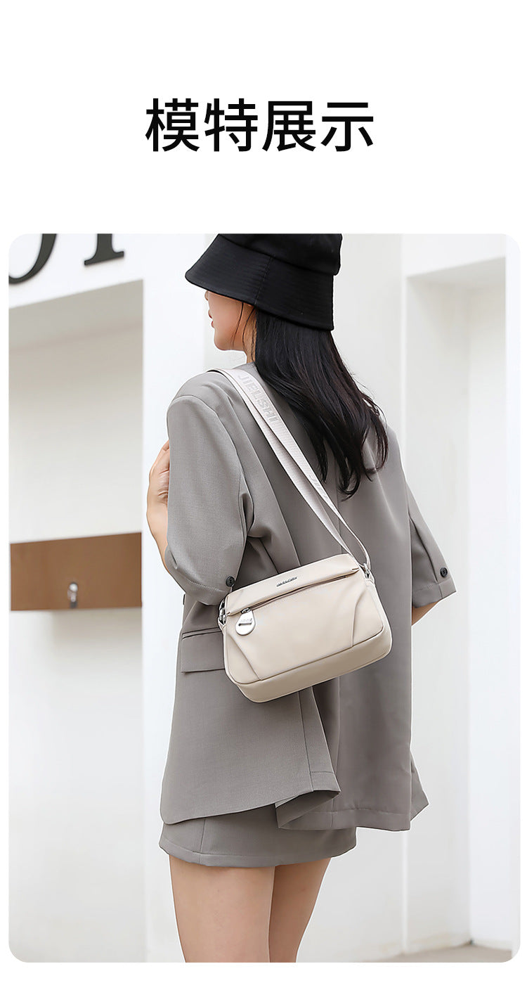 Trenches of Mariana lightweight nylon crossbody bag with water-repellent fabric, small casual women's shoulder bag in new stylish design