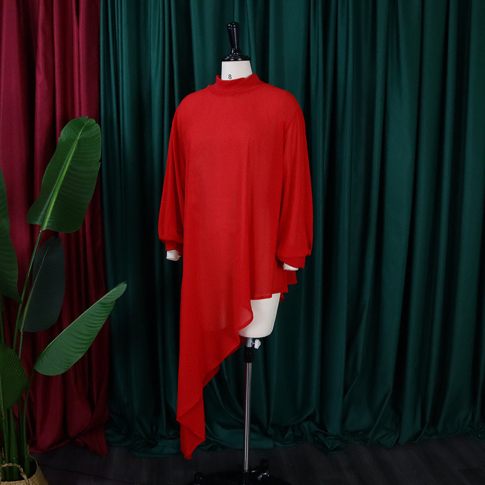 ASSYMETRICAL BLOUSE