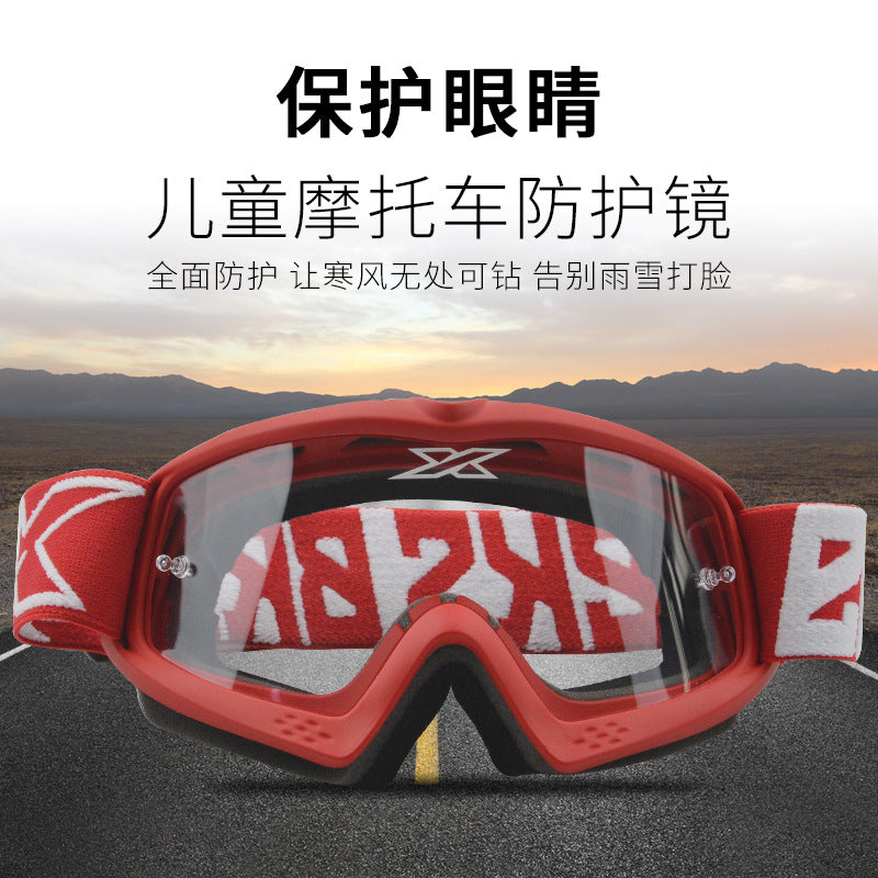 EKS BRAND children's off-road goggles teenagers motorcycle goggles transparent helmet motorcycle glasses #8060 by Trenches of Mariana