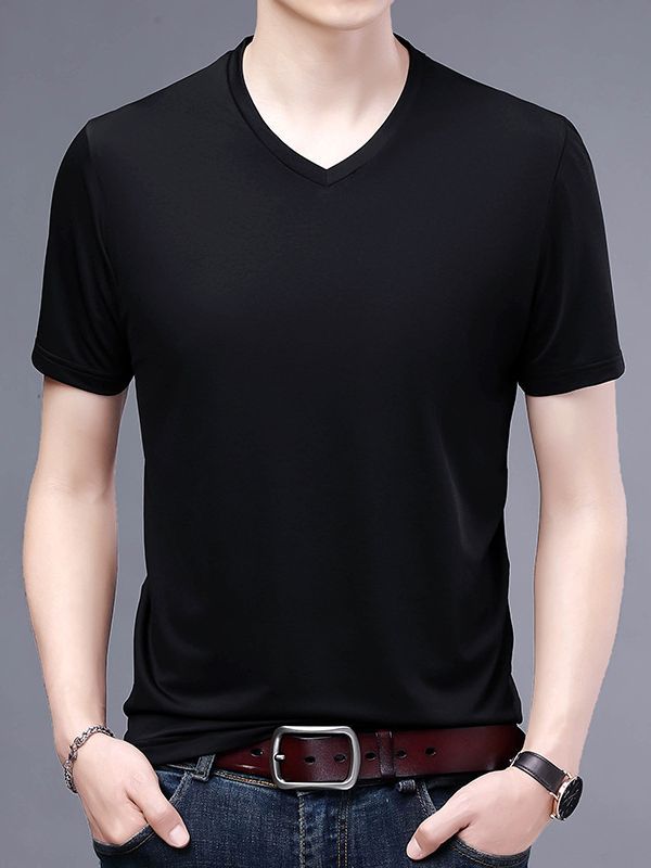 T-shirt Men's V-neck